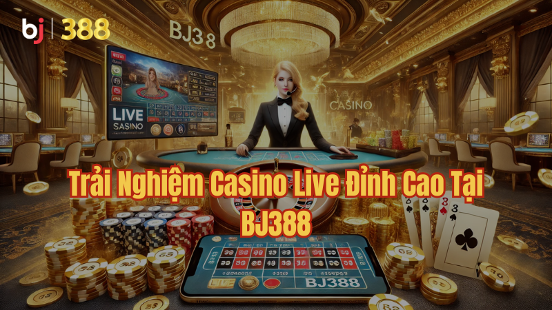 Trải nghiệm casino live đỉnh cao tại BJ388