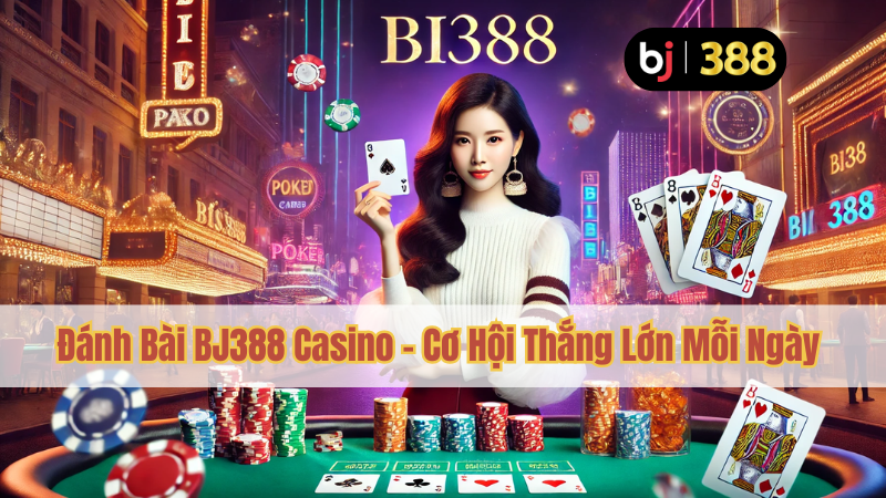 Đánh Bài BJ388 Casino – Cơ Hội Thắng Lớn Mỗi Ngày